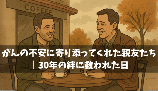 がんの不安に寄り添ってくれた親友たち｜30年の絆に救われた日