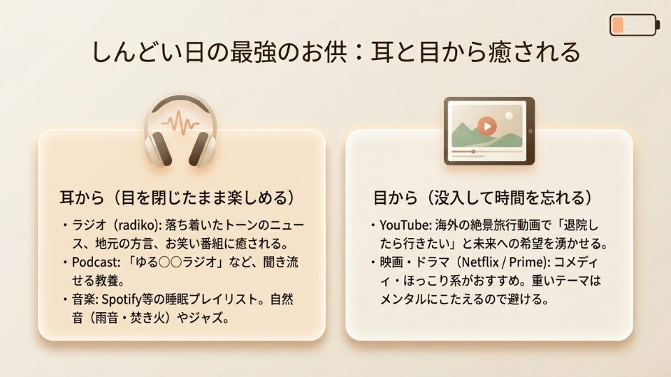 しんどい日の最強のお供