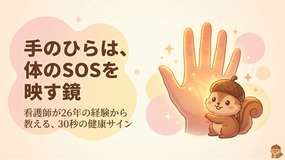 手のひらは体のSOSを映す鏡