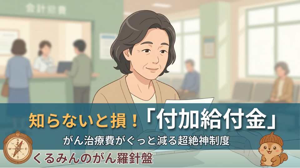 知らないと数万円損する！ガン患者が知っておくべき「付加給付金」の全て