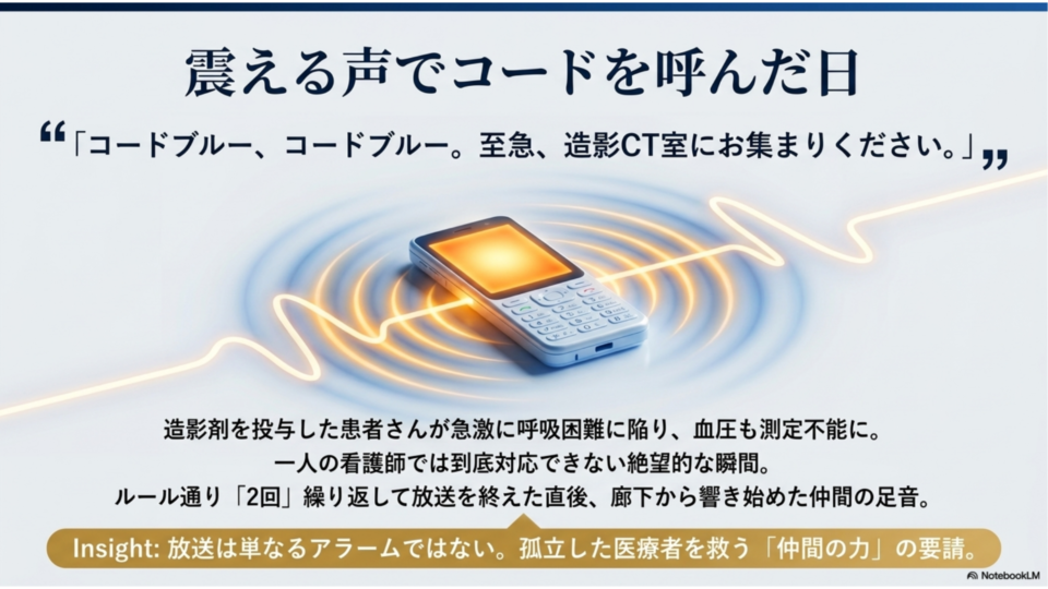 震える声でコードを呼んだ日
