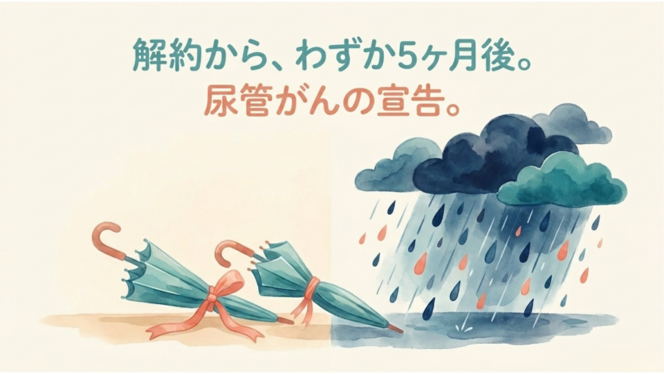 解約から5ヶ月——尿管がんの診断