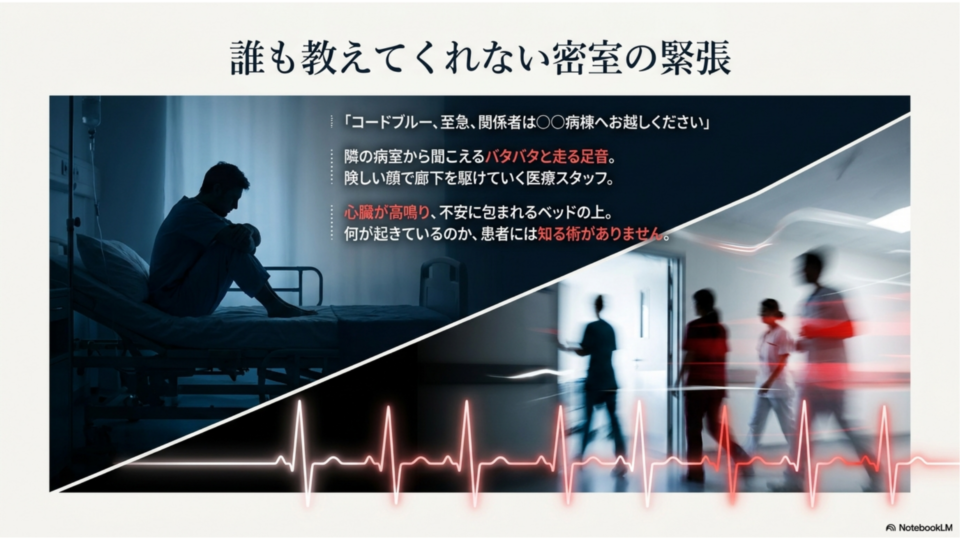 誰も教えてくれない密室の緊張