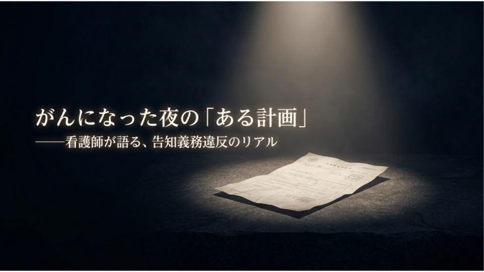 がんになった夜のある計画