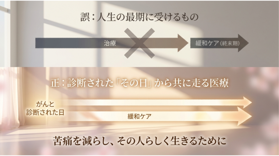 苦痛を減らしその人らしく生きるために