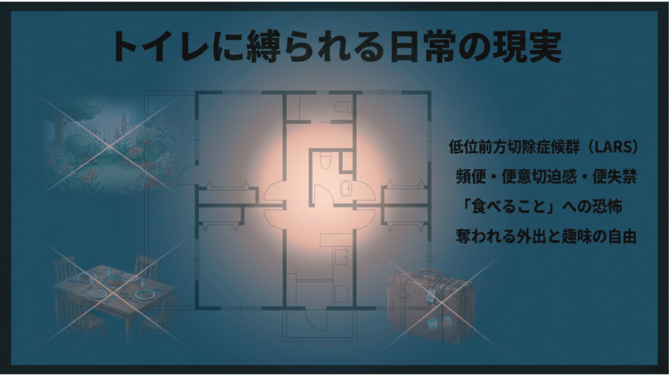 トイレに縛られる日常の現実