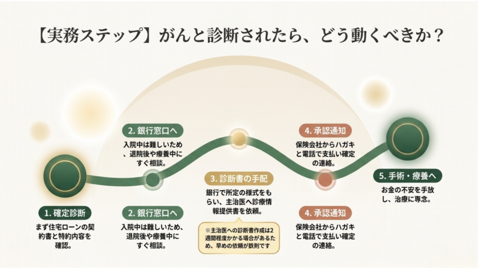 がん×団信の申請実務ステップ