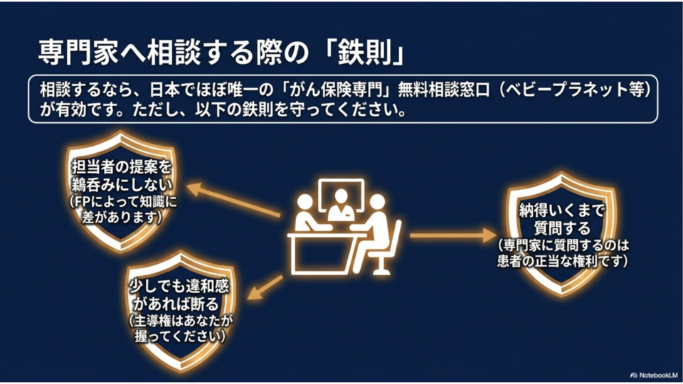 専門家に相談する際の鉄則