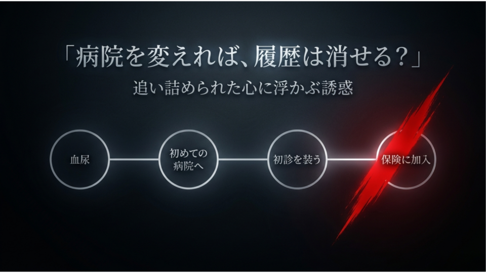 病院を変えれば履歴は消える？