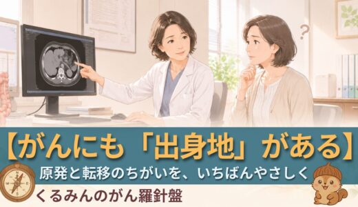 原発性がんと転移性がんの違いをやさしく解説｜「肺にあるのに肺がんじゃない」を簡単に